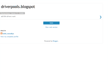 Tablet Screenshot of driverpools.blogspot.com
