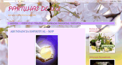 Desktop Screenshot of partilhas-de-luz.blogspot.com