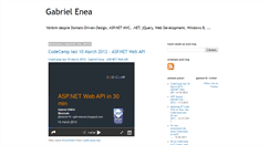 Desktop Screenshot of gabrielenea.blogspot.com