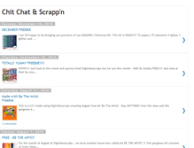 Tablet Screenshot of chitchatandscrappn.blogspot.com