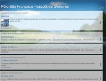 Tablet Screenshot of gestores-saofrancisco.blogspot.com