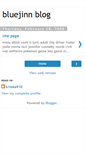 Mobile Screenshot of bluejinn.blogspot.com