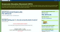 Desktop Screenshot of grassrootseducationmovement.blogspot.com