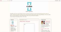 Desktop Screenshot of cubedinner.blogspot.com