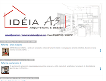 Tablet Screenshot of ideiaa3-arquiteturaedesign.blogspot.com