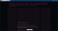 Desktop Screenshot of indianjewelleries.blogspot.com