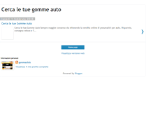 Tablet Screenshot of cerca-gomme-auto.blogspot.com