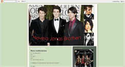 Desktop Screenshot of novelajonasbrothers.blogspot.com