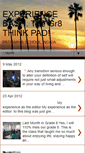Mobile Screenshot of experiencebash.blogspot.com