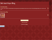Tablet Screenshot of bel-ami-online.blogspot.com