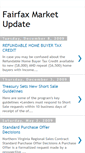 Mobile Screenshot of fairfaxmarketupdate.blogspot.com