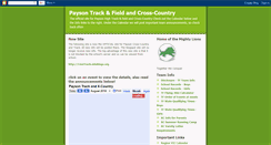 Desktop Screenshot of paysontrack.blogspot.com