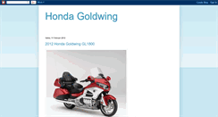 Desktop Screenshot of honda-goldwing-guidesntips1.blogspot.com