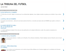 Tablet Screenshot of latribunadelfutbol.blogspot.com