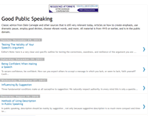 Tablet Screenshot of good-public-speaking.blogspot.com