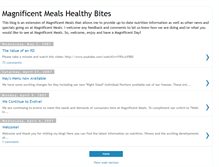 Tablet Screenshot of magnificentmealshealthybites.blogspot.com