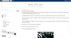 Desktop Screenshot of marijoinana.blogspot.com