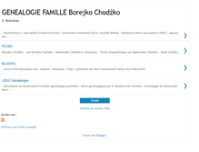 Tablet Screenshot of chodzkogenealogie.blogspot.com