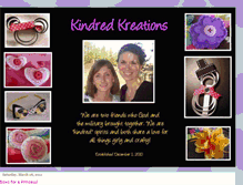 Tablet Screenshot of kindredkreations2010.blogspot.com
