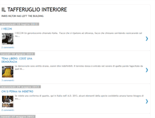 Tablet Screenshot of iltafferugliointeriore.blogspot.com