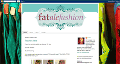 Desktop Screenshot of fatfatalefashion.blogspot.com