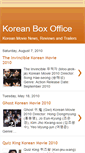 Mobile Screenshot of koreanboxoffice.blogspot.com