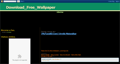 Desktop Screenshot of download-free-wallpaper.blogspot.com