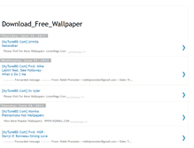 Tablet Screenshot of download-free-wallpaper.blogspot.com