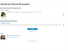 Tablet Screenshot of davidtaunie.blogspot.com