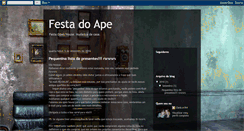 Desktop Screenshot of festadoap.blogspot.com