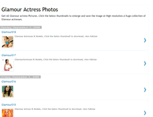 Tablet Screenshot of glamouractresspics.blogspot.com