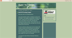 Desktop Screenshot of masteryourgarden.blogspot.com