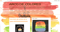 Desktop Screenshot of elarcodecolores.blogspot.com