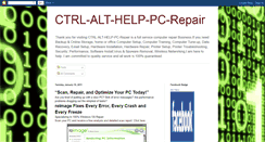 Desktop Screenshot of ctrl-alt-help-pc-repair.blogspot.com