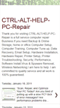 Mobile Screenshot of ctrl-alt-help-pc-repair.blogspot.com