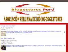 Tablet Screenshot of biologosgestores.blogspot.com