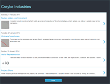 Tablet Screenshot of creyke.blogspot.com