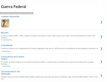 Tablet Screenshot of guerrafederal1859-1863.blogspot.com