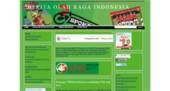 Desktop Screenshot of beritaolahragaindonesia.blogspot.com