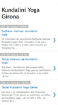 Mobile Screenshot of kundaliniyogagirona.blogspot.com