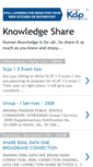 Mobile Screenshot of knowledgeshareblog.blogspot.com