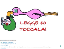 Tablet Screenshot of legge40toccala.blogspot.com
