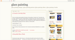Desktop Screenshot of glass-painting-blog.blogspot.com