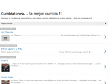 Tablet Screenshot of cumbiatonea.blogspot.com