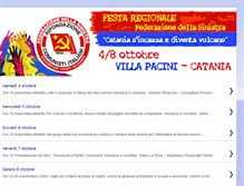 Tablet Screenshot of federazionedellasinistracatania.blogspot.com