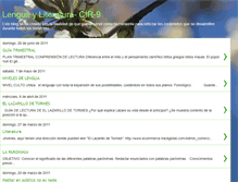 Tablet Screenshot of lenguayliteratura-cir-9.blogspot.com