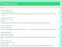 Tablet Screenshot of giveawayqueen.blogspot.com