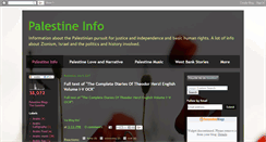 Desktop Screenshot of palesinfo.blogspot.com