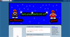 Desktop Screenshot of maluquinhosdocp.blogspot.com