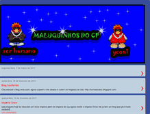 Tablet Screenshot of maluquinhosdocp.blogspot.com